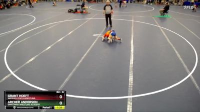 Quarterfinal - Archer Anderson, Owatonna Wrestling Academy vs Grant Hoeft, Wayzata Youth Wrestling