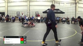 82 lbs Round 3 (4 Team) - Emma Mantei, Dundee Hammers vs Brody Burke, Attack Pack