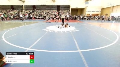 58-M lbs Quarterfinal - Tommy Anello, Barn Brothers vs Luca Babli, American MMAW