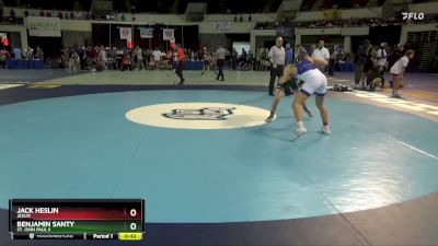 120 Elite Varsity Cons. Round 3 - Benjamin Santy, St. John Paul II vs Jack Heslin, Jesuit