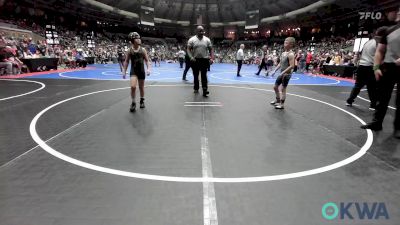 83 lbs Semifinal - Callen Anthony, Lions Wrestling Academy vs Preston Plunk, Coweta Tiger Wrestling