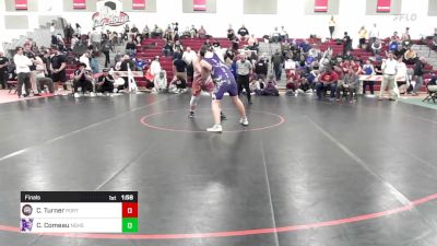 220 lbs Final - Charlie Turner, Portsmouth vs Connor Comeau, Nashua South