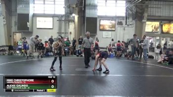 84 lbs Round 4 (6 Team) - Mike Christophore, Virginia Patriots vs Alexis Galindo, NOVA Wrestling Club