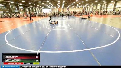 48 lbs Rd# 8- 12:30pm Saturday Final Pool - Avery Harrison, NCWAY National Team vs Cameron Kirk, Nauman Green