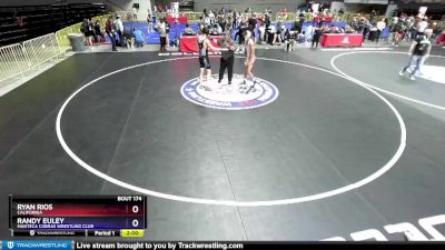 145 lbs Champ. Round 2 - Ryan Rios, California vs Randy Euley, Manteca Cobras Wrestling Club