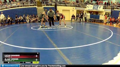 95 lbs Round 3 (4 Team) - Blake Weimer, Noblesville vs Lucas Manning, Portage