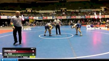 165 lbs Finals (2 Team) - Val Park, United States Naval Academy vs Tanner Cook, South Dakota State