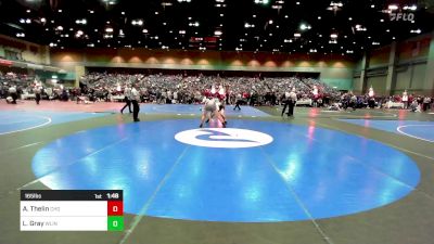 165 lbs Round Of 64 - Ayden Thelin, Choctaw vs Lucas Gray, West Linn