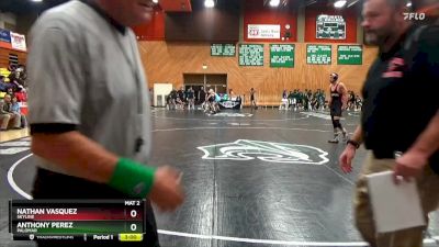 157 lbs Quarterfinal - Nathan Vasquez, Skyline vs Anthony Perez, Palomar