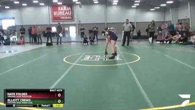 120 lbs 3rd Place Match - Nate Foldes, Virginia Team Predator vs Elliott Crews, Machine Shed Wrestling