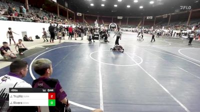 49 lbs Quarterfinal - Josiah Rivera, Grant County Elite WC vs John Trujillo, Duran Elite