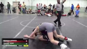 115 lbs Round 7 (8 Team) - Taggart Wade, Ohio Rampage vs Brennan Warwick, Terps Xtreme
