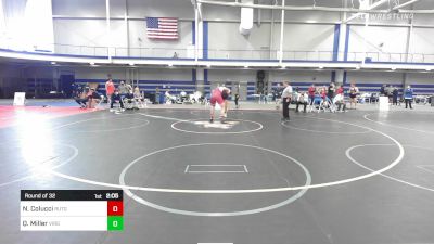 285 lbs Round Of 32 - Nico Colucci, Rutgers University-Unattached vs Quinn Miller, Virginia