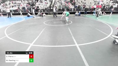 115-J lbs Semifinal - Damien Pierro, Olympic vs Mason Pawling, Pennridge K-8