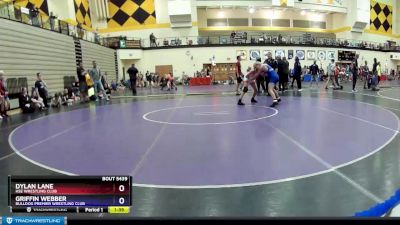 110 lbs 3rd Place Match - Dylan Lane, HSE Wrestling Club vs Griffin Webber, Bulldog Premier Wrestling Club