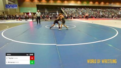 85 lbs Consolation - Zayden Taylor, EGWA vs Iker Almaraz, Shootbox