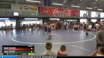 70 lbs Round 1 (10 Team) - Noah Thomas, Alabama Elite Black&nbsp; vs Eriah Erusky, Alabama Elite Gold