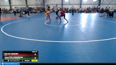 Elite 141 lbs Quarterfinal - Trayton Anderson, Minnesota State Mankato vs Dylan Grigsby, Coe