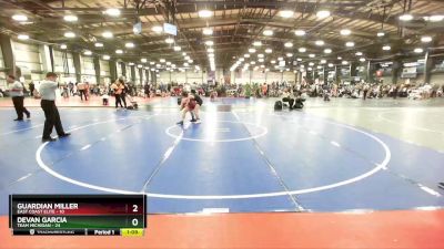 105 lbs Rd# 7- 10:45am Saturday Final Pool - Devan Garcia, Team Michigan vs Guardian Miller, East Coast Elite