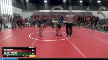 60 lbs Placement Matches (8 Team) - Mason Turner, Team Missouri (MO) vs Max Sako, Junior Terps Xtreme (MY)