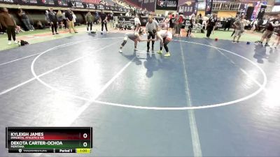 155 lbs Cons. Round 2 - Dekota Carter-Ochoa, Montana vs Kyleigh James, Immortal Athletics WC