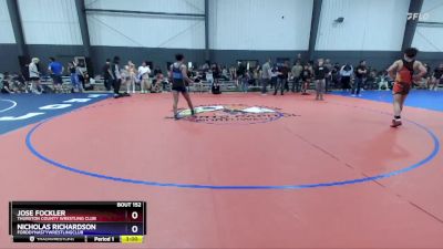 144 lbs 1st Place Match - Jose Fockler, Thurston County Wrestling Club vs Nicholas Richardson, FordDynastyWrestlingClub