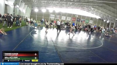 77 lbs Cons. Round 2 - Wallace King, Wasatch Wrestling Club vs Tanner Kunze, Salem Elite Mat Club