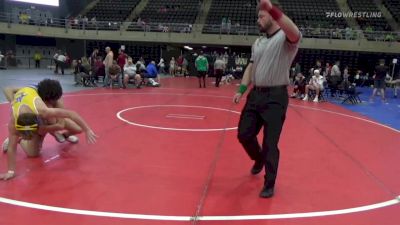 110 lbs Quarterfinal - Dominic Spennato, Wilmington vs Quade Cummings, Milford