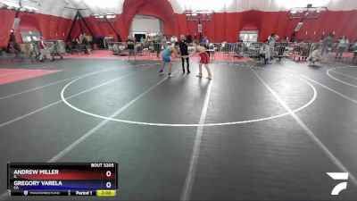 165 lbs Cons. Semi - Andrew Miller, IL vs Gregory Varela, CA