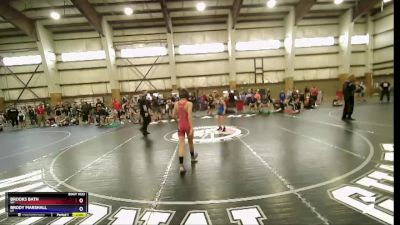 92 lbs Quarterfinal - Brooks Bath, WY vs Brody Marshall, UT