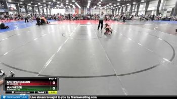 60 lbs Rd# 2 10:30am Friday - Ian Weber, Scorpions vs Santino DeLeon, VA Hammers