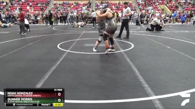 150 lbs Round 1 - Noah Gonzalez, South Central Punisher Wrestli vs Gunner Morris, Olathe Raptor Wrestling Club