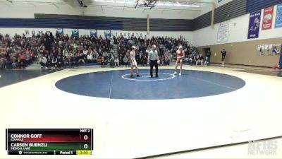 145 lbs Quarterfinal - Connor Goff, Colville vs Carsen Buenzli, Medical Lake