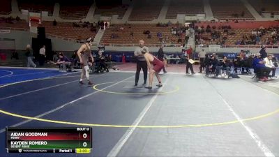 D1-175 lbs Champ. Round 1 - Aidan Goodman, Perry vs Kayden Romero, Desert Ridge