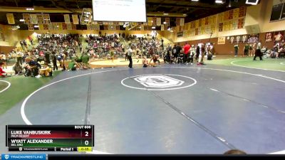 152 lbs Cons. Round 4 - Luke VanBuskirk, Palm Desert vs Wyatt Alexander, Del Oro