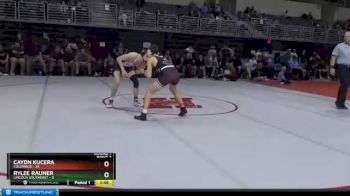 132 lbs Round 1 (8 Team) - Caydn Kucera, Columbus vs Rylee Rauner, Lincoln Southeast