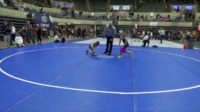 80 lbs Cons. Round 4 - Elias Nielsen, Summit Wrestling Academy vs Finnley Leis, LAW - Lacrosse Area Wrestlers