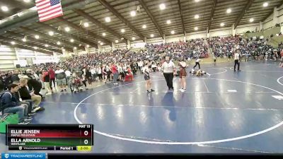 120 lbs Quarterfinal - Ellie Jensen, Maple Mountain vs Ella Arnold, Westlake