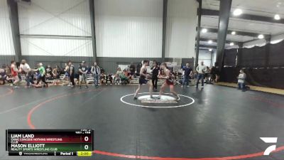 138 lbs 3rd Place Match - Liam Land, CNWC Concede Nothing Wrestling Club vs Mason Elliott, Reality Sports Wrestling Club