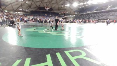 49 lbs Champ. Round 1 - Mason Earwood, Thunder Mountain Wrestling Club vs Dennis Wiltse, Enumclaw Yellow Jackets Wrestling Club