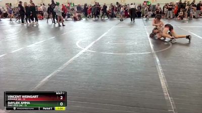 92 lbs Round 2 (6 Team) - Brett Georger, Donahue WA vs Nathan Kuboff, Wrestling Mill