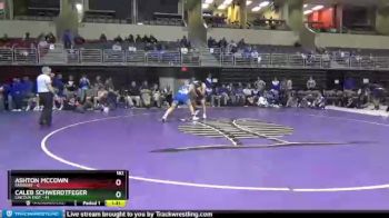 182 lbs Round 3 (8 Team) - Caleb Schwerdtfeger, Lincoln East vs Ashton McCown, Fairbury