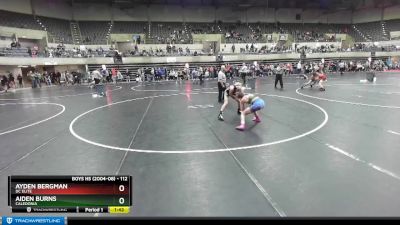 112 lbs Semifinal - Aiden Burns, Caledonia vs Ayden Bergman, DC Elite