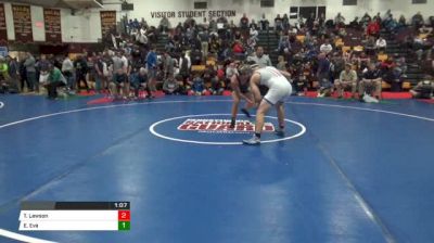 182 lbs Trevor Lawson vs Erik Eva