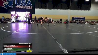 165 lbs 1st Place Match - Jack Doughty, Lockdown Wrestling Club vs Kade Rule, RT Elite Wrestling