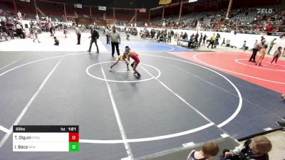 69 lbs Final - Taren Olguin, Stout Wr Ac vs Isaiah Baca, New Mexico Bad Boyz