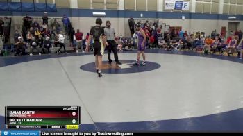Semis (4 Team) - Isaias Cantu, Brownsburg vs Beckett Harder, Avon
