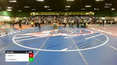 150 lbs Consi Of 8 #1 - Liam Carlin, NY vs Griffin LaPlante, NY