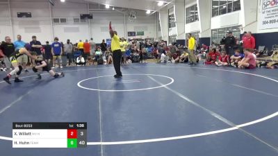 146 lbs Pools - Xaden Willett, WV North Central Elite - Vengeance vs Holden Huhn, Team Gotcha