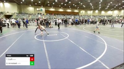 73 lbs Final - Tristen Craft, Squires vs Gage Armstead, Lassen Wrestling Association